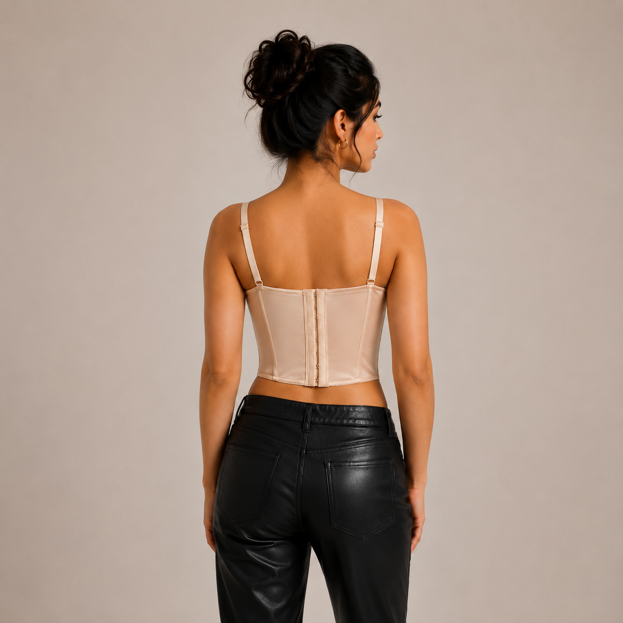 Sequin Corset Bustier Top